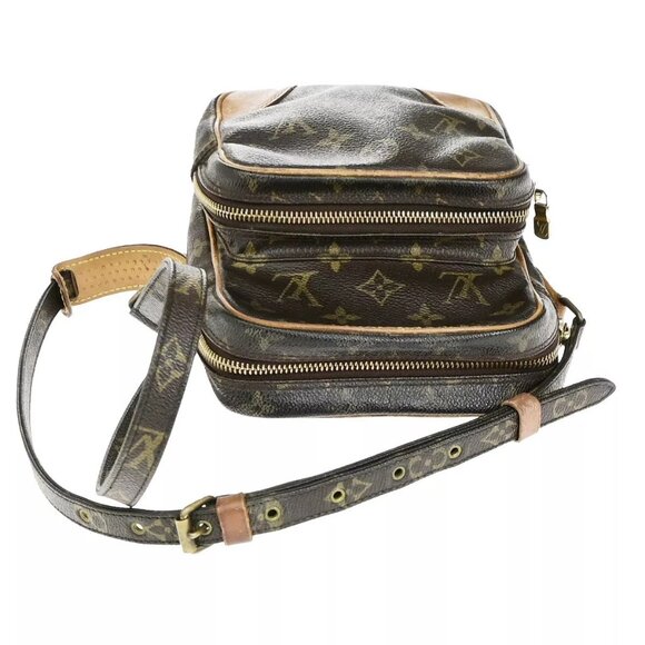 LOUIS VUITTON Amazon Crossbody Shoulder Bag Monogram Leather BN